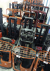 Used forklifts